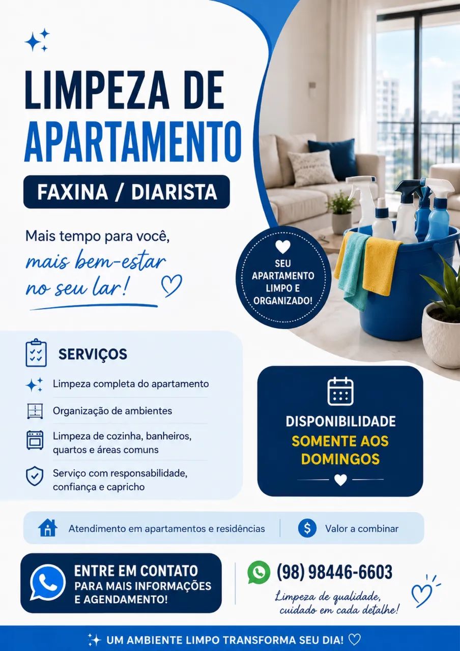 Faxina / diarista 