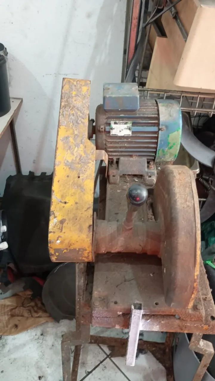 Vendo policorte com motor usado  - Foto 4