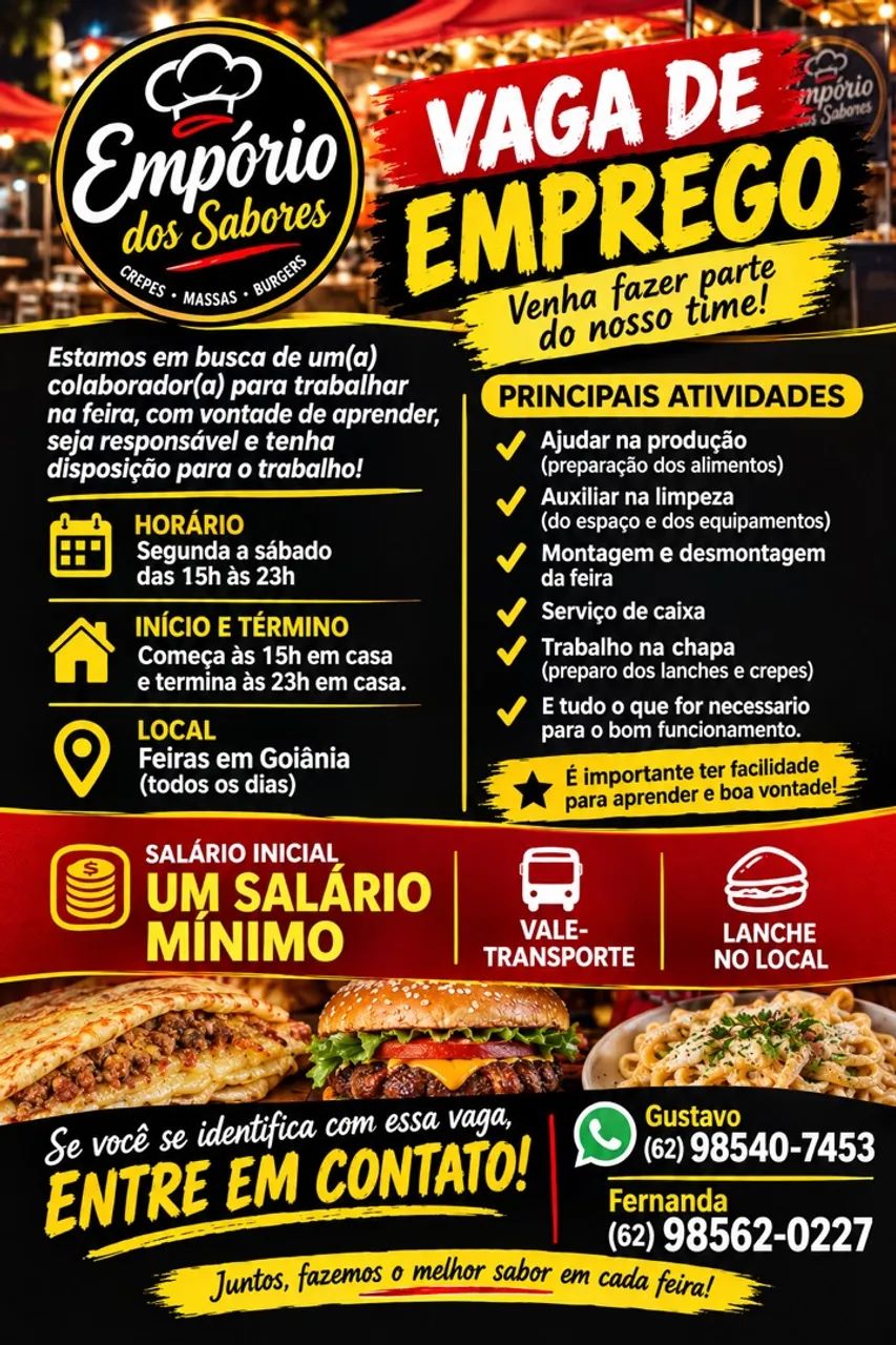 Vaga de emprego 
