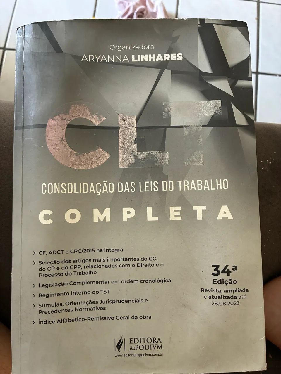 CLT - 34ª Edição (2023) - Editora Juspodivm - Livros e revistas