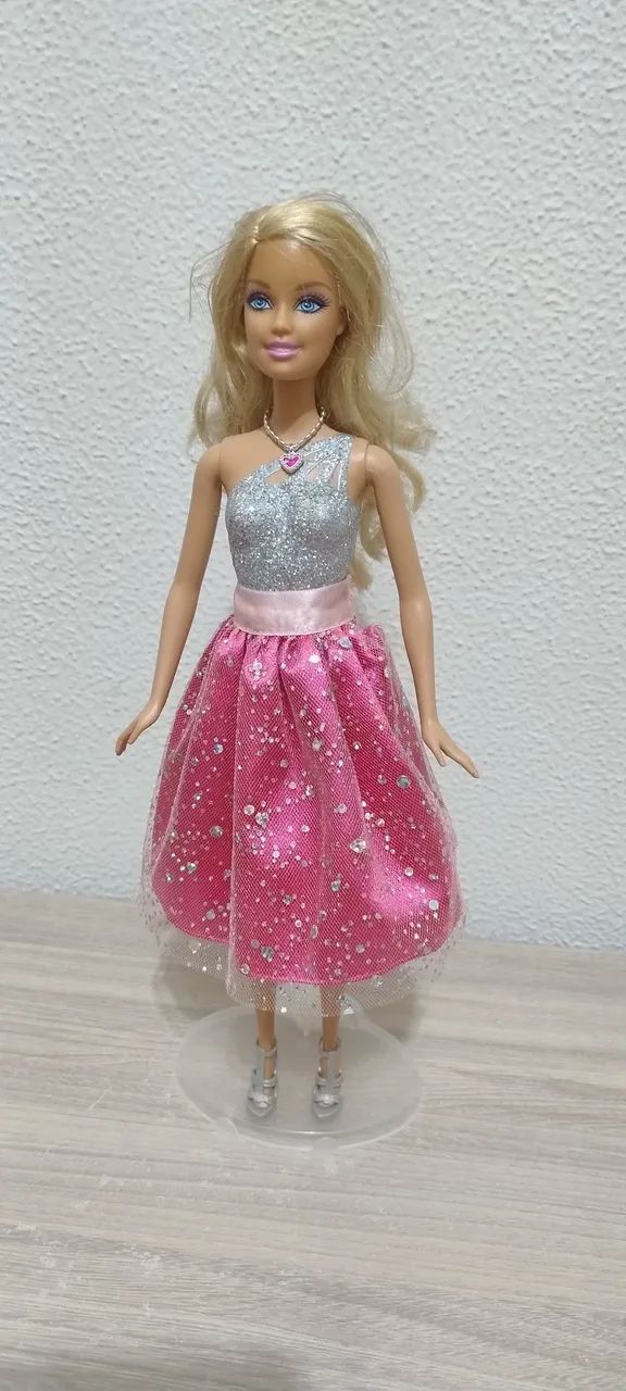 Boneca Barbie Princesa Glitter - Mattel - Anos 2000 - Foto 2
