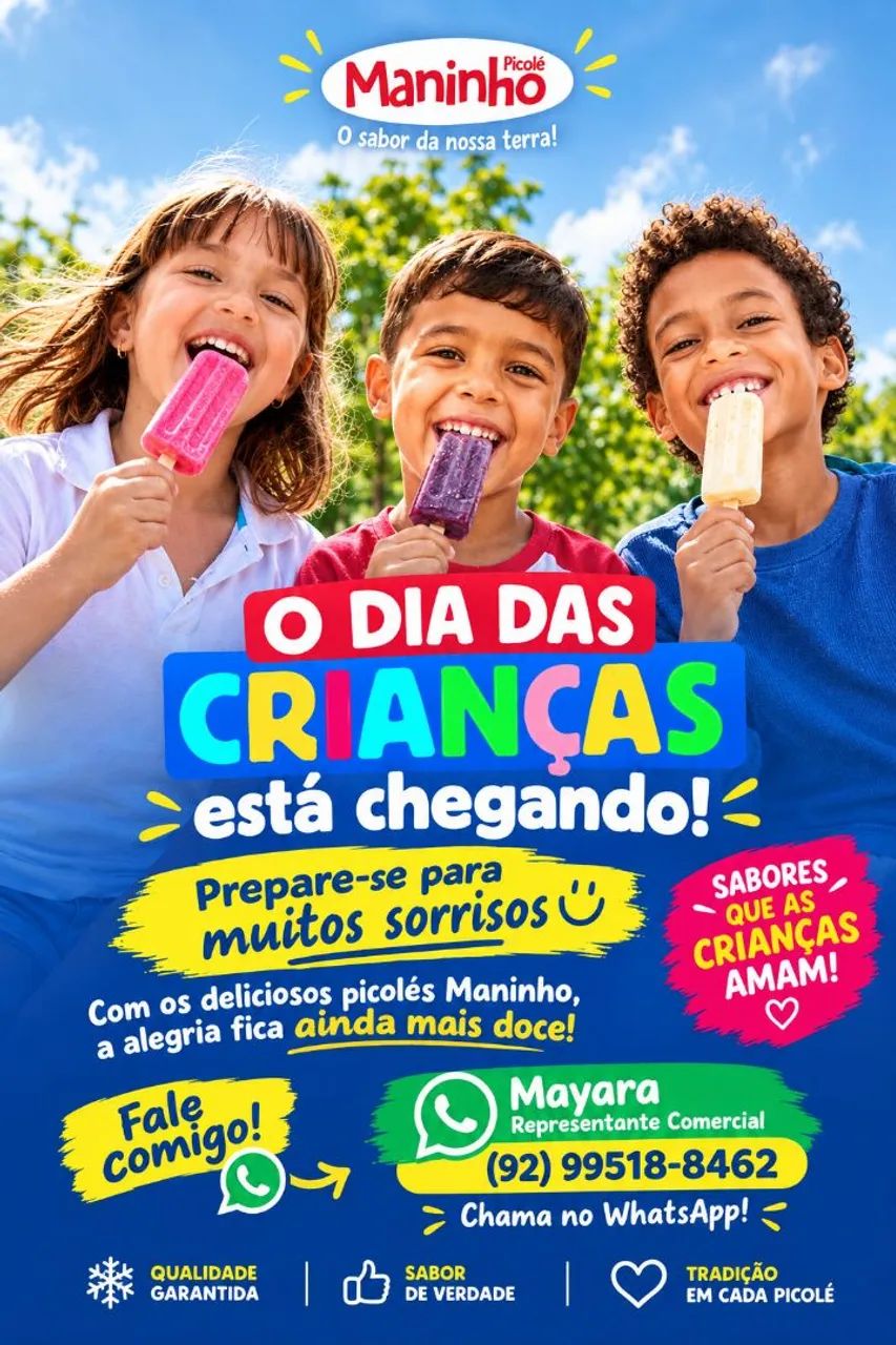 ? Comece sua Revenda de Picolés a partir de R$ 1