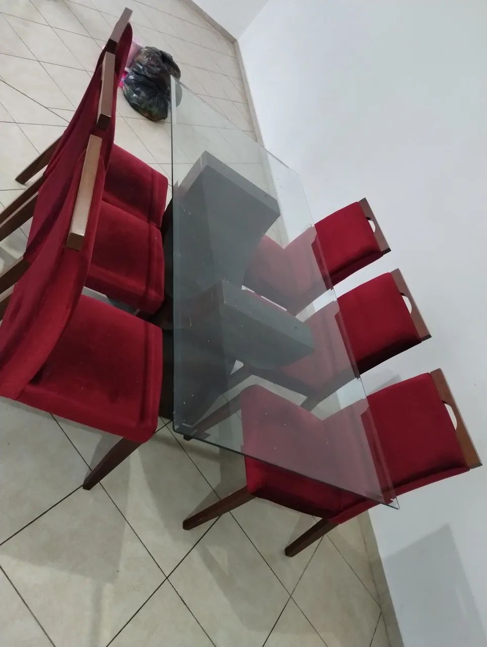 Jogo de mesa 6 cadeira  - Foto 3