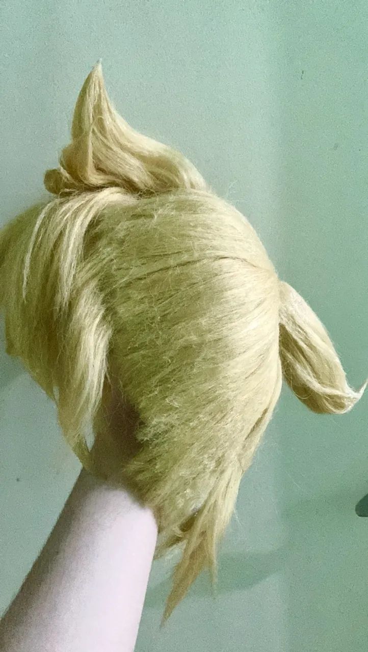 Peruca Len Kagamine estilizada  - Foto 4