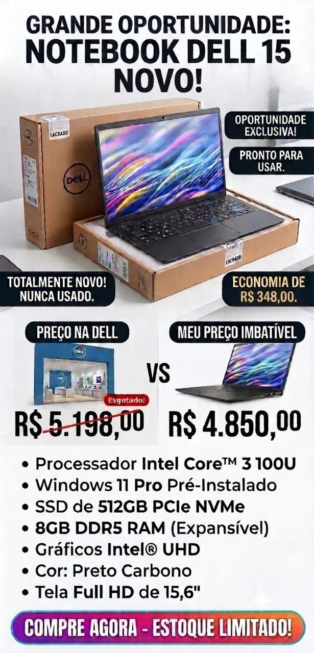 Dell Inspiron NOVO