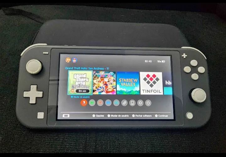 Nintendo switch lite desbloqueado 
