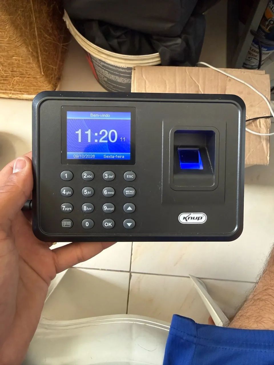 Ponto com biometria 