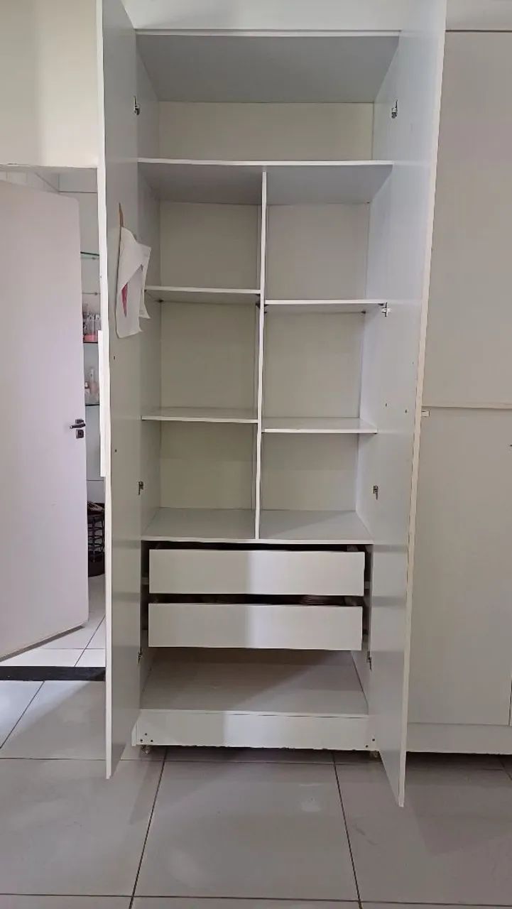 Guarda roupa bem conservado. - Foto 3