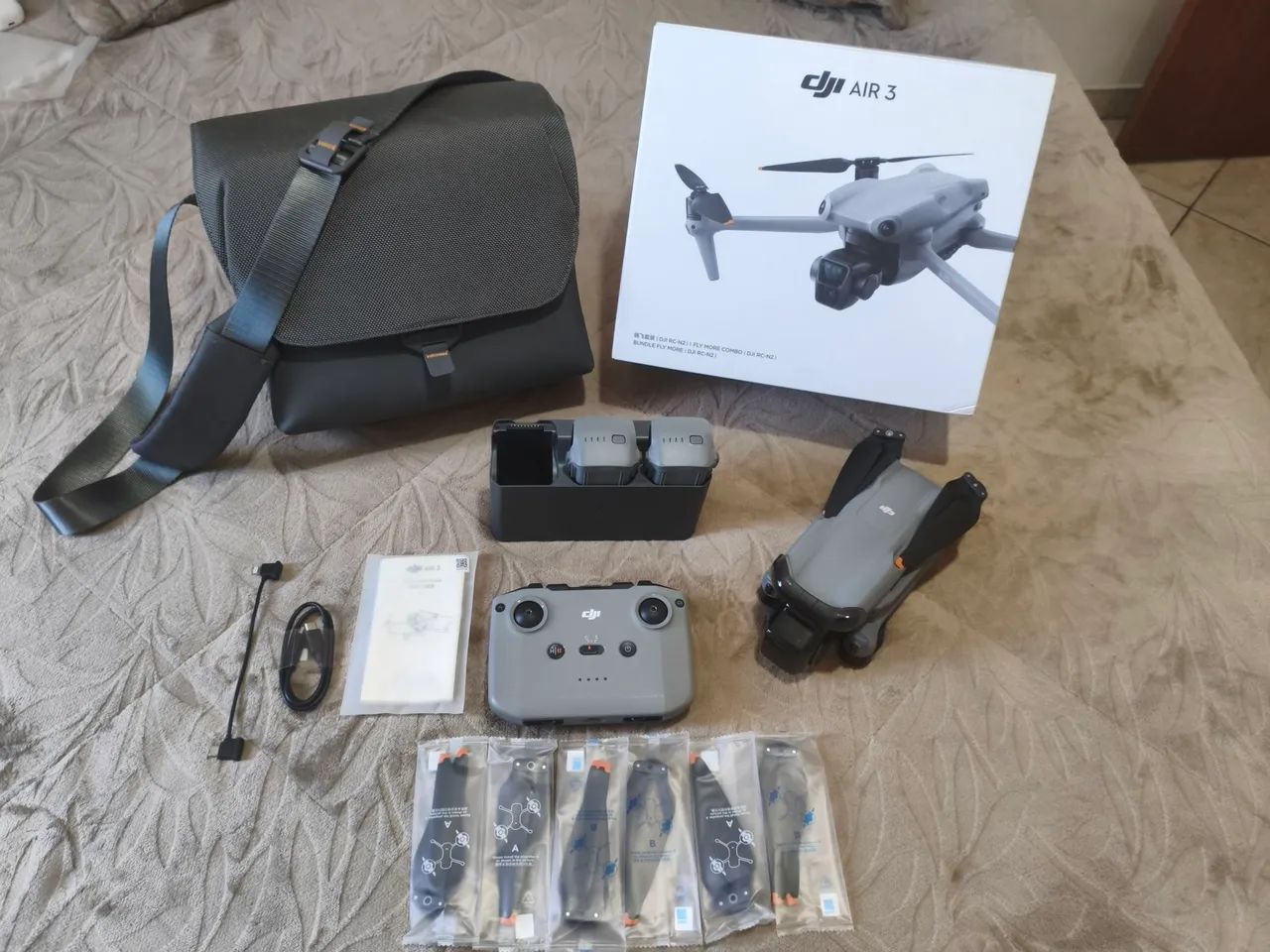 DJI AIR 3 Fly More Combo (SEM TELA) BR - Foto 2