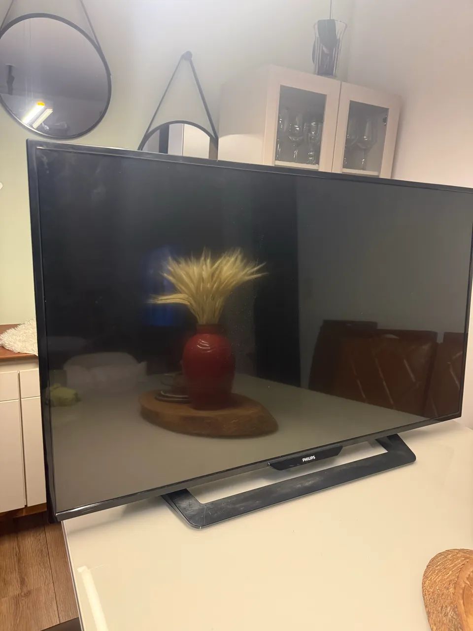 TV SAMSUNG 43 polegadas (Não é smart) + controle + cabos  - Foto 3