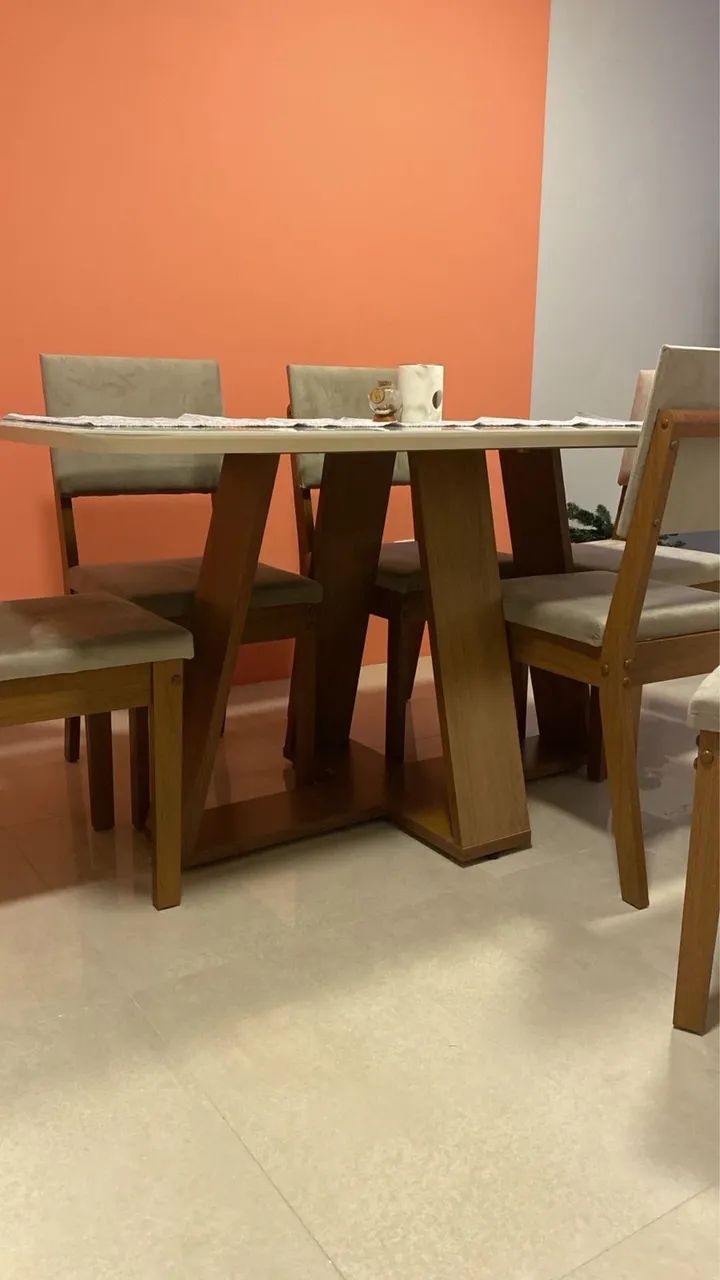Mesa de jantar com 6 cadeiras  - Foto 4