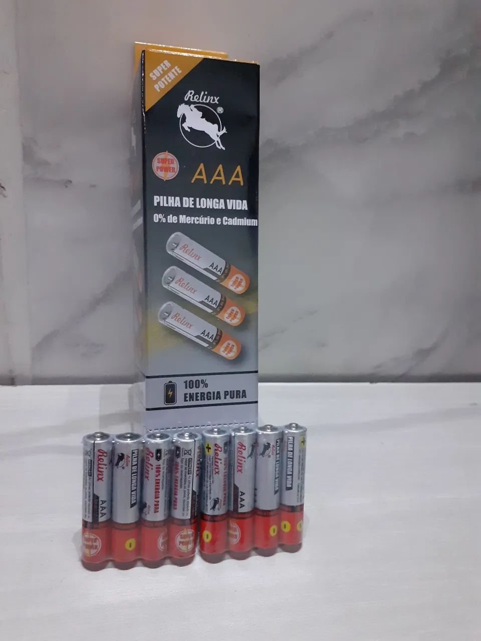 Pilha relinx aaa palito super power