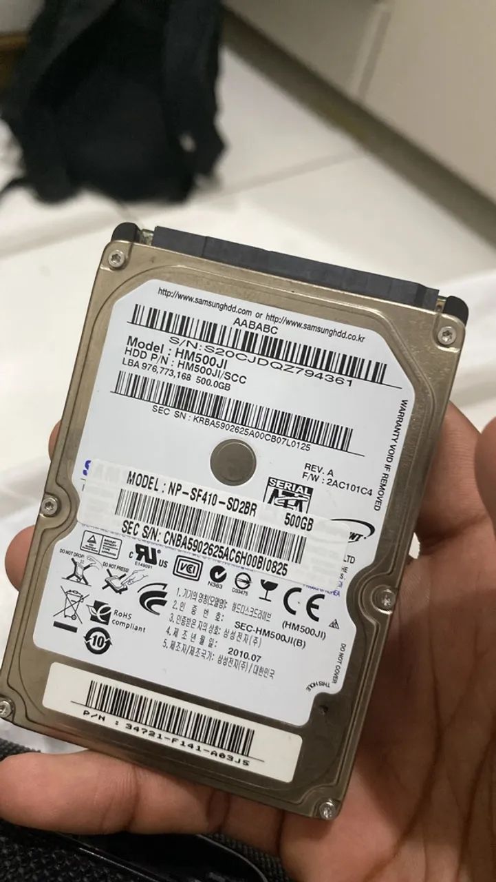 Hd 500 Gb samsung 