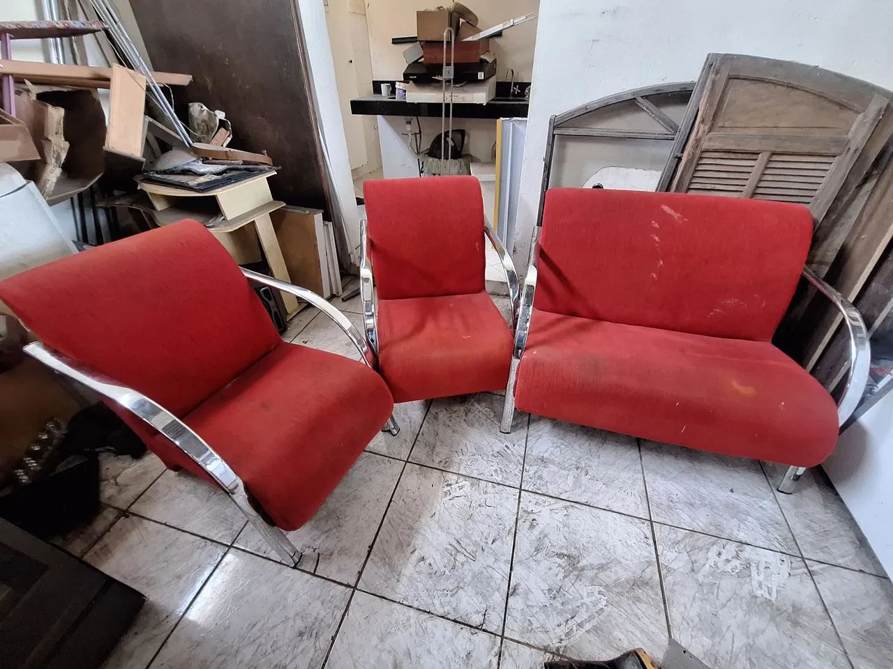 Conjunto de sofá e poltronas  - Foto 2