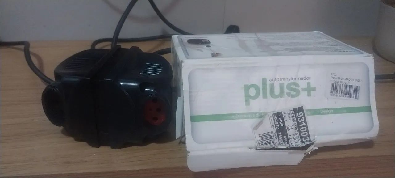 transformador 220 pra 110 e 110 pra 220 volts - Foto 2