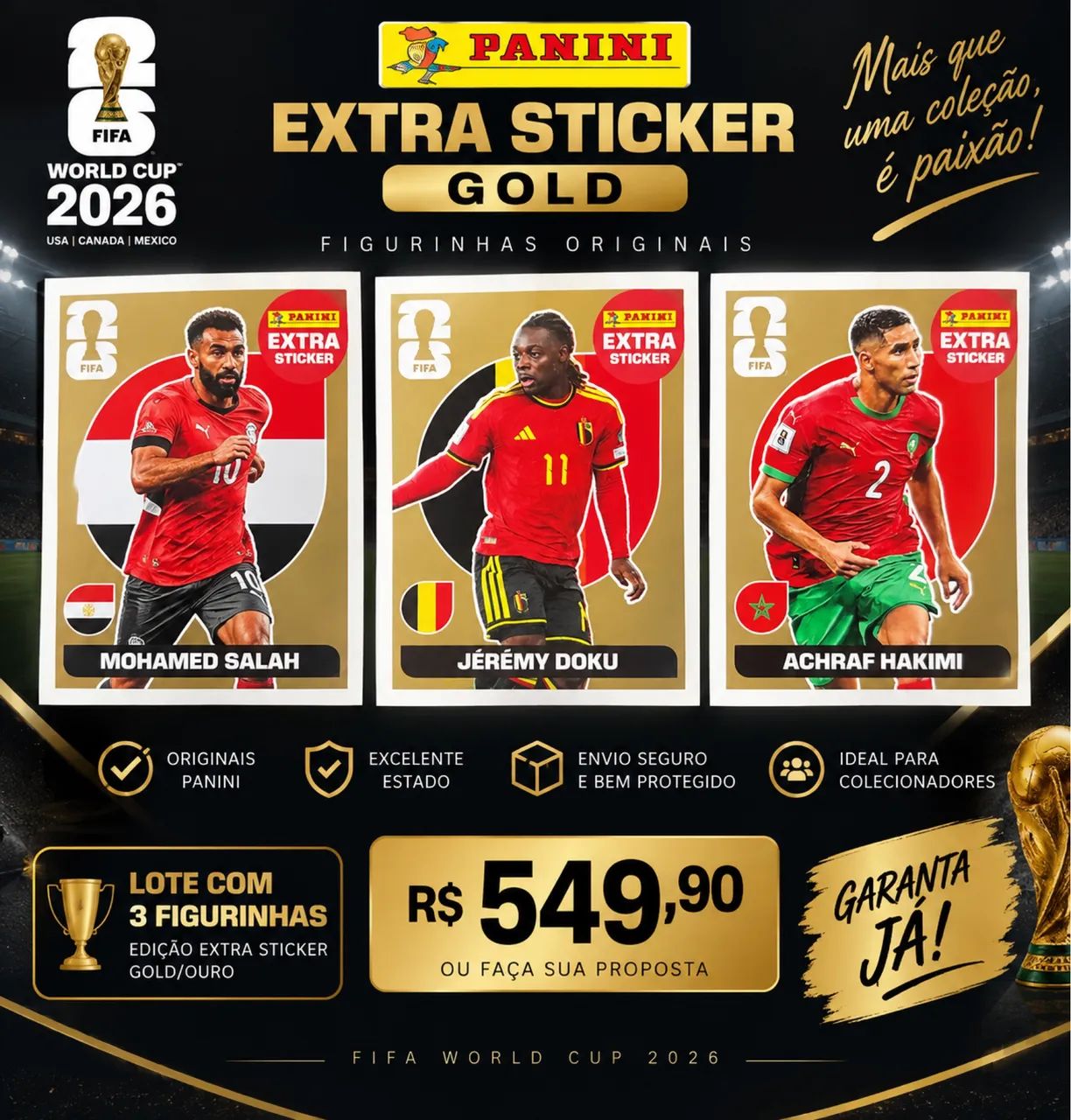 Vendo kit figurinha copa do mundo 