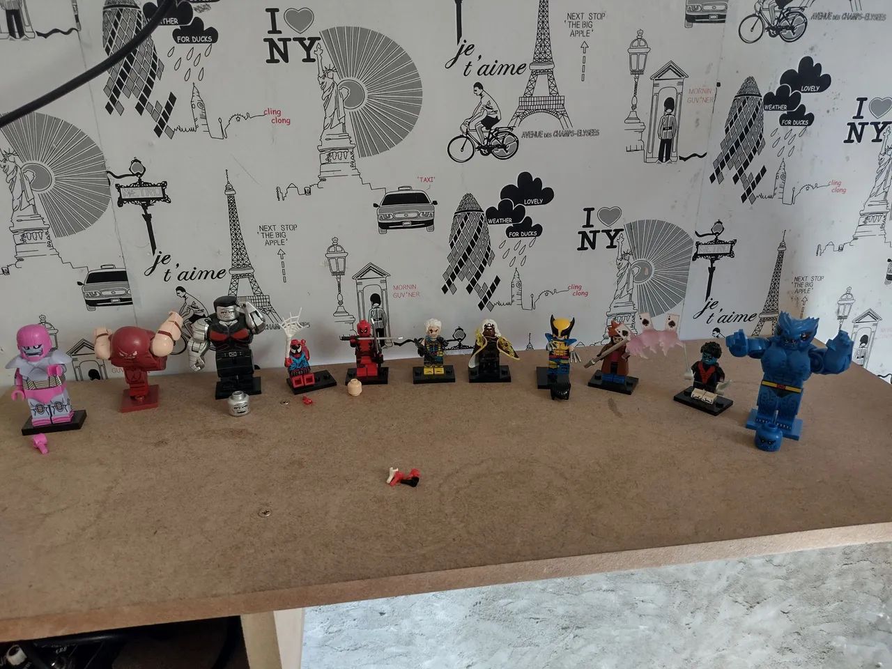 Bonecos Lego Marvel