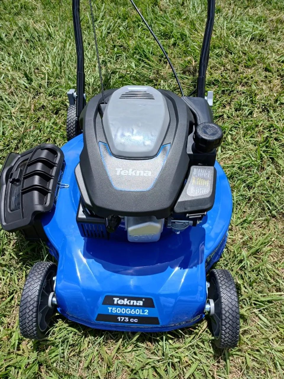 Cortador de gramas a gasolina  173cc novo na caixa - Foto 4