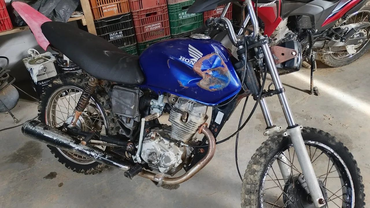 moto trilha