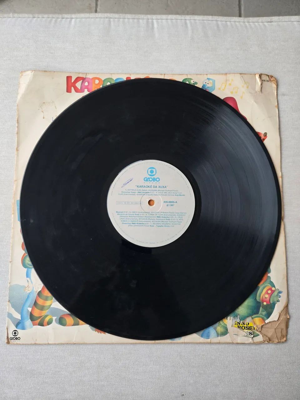 LP Disco de Vinil Karaokê Da Xuxa Instrumentais 1987 - Foto 4