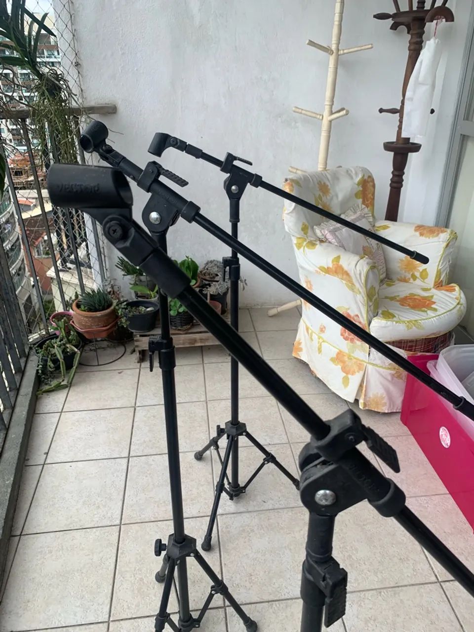Pedestal de microfone - Foto 4