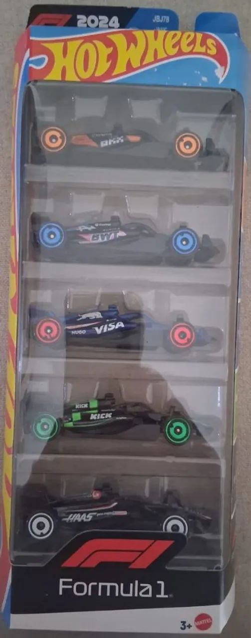 Hot Wheels 5 Pack Formula 1 - 2024 - Foto 4