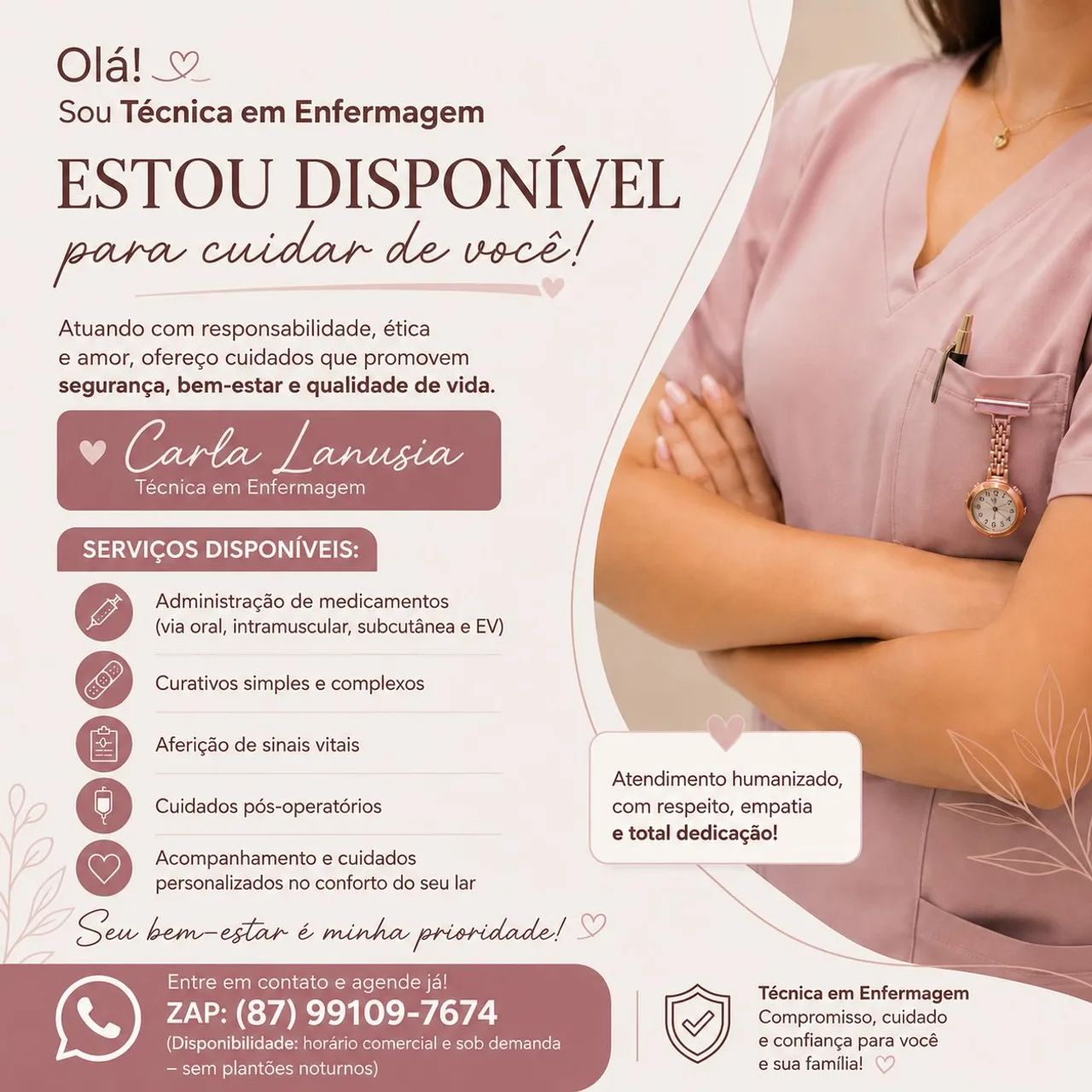 Atenção humanizada!