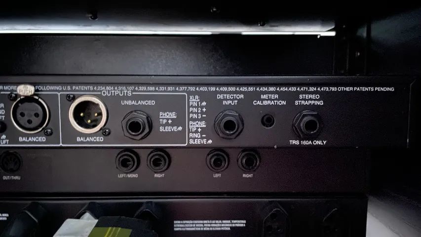 DBX 160A COMPRESSOR/LIMITER - Instrumentos musicais - Jardim São