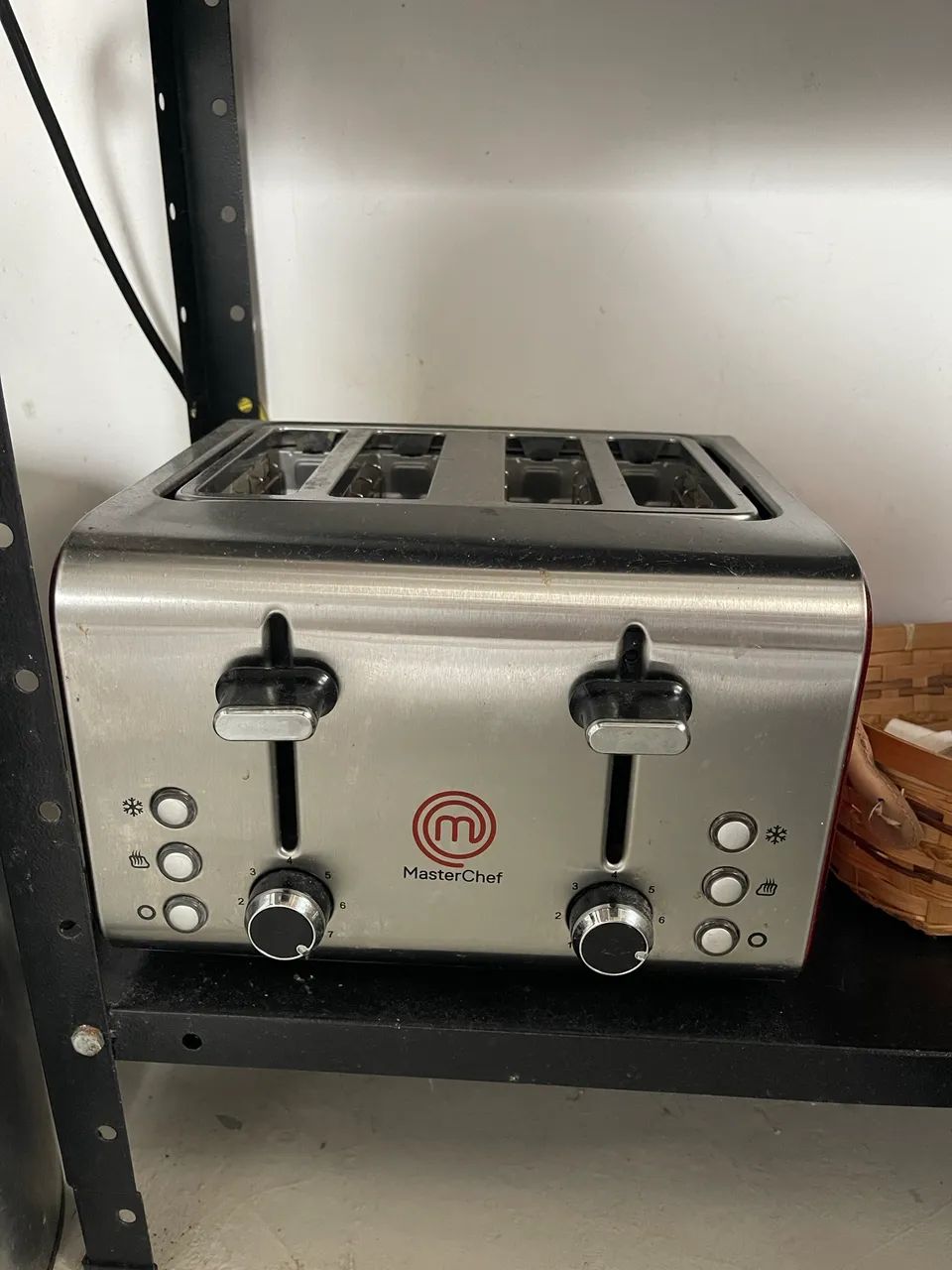 Torradeira elétrica Masterchef 