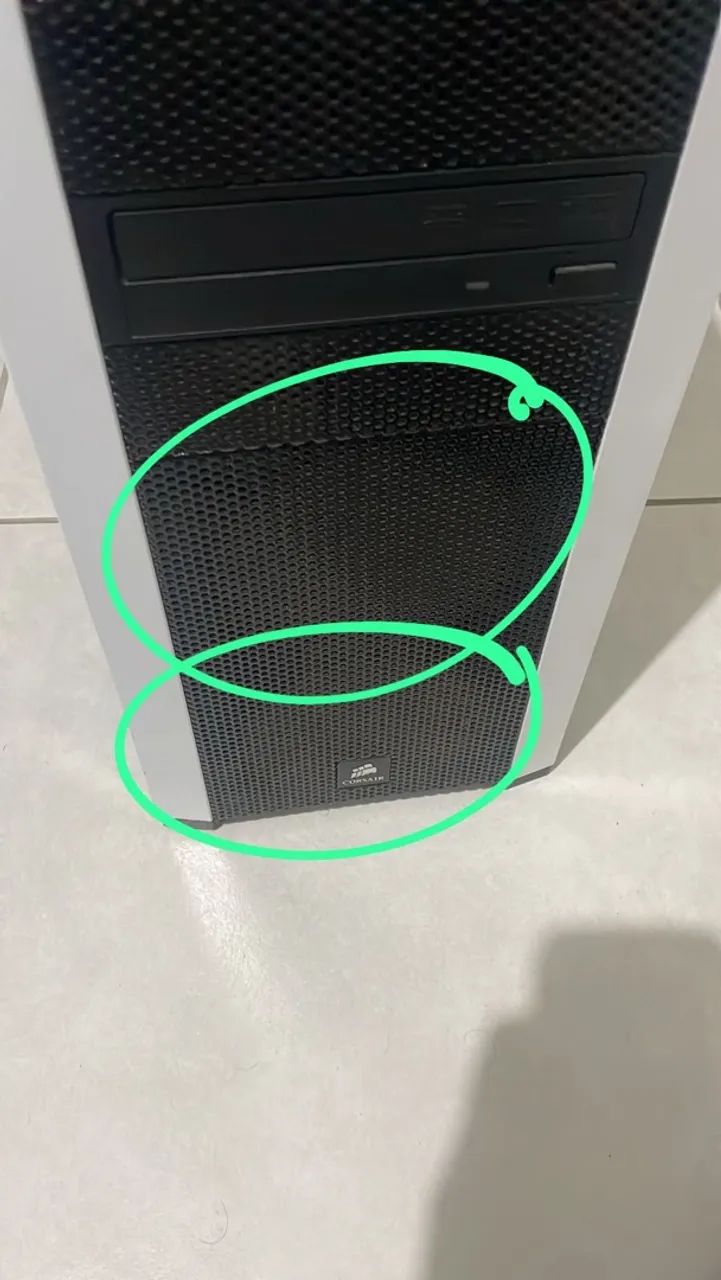Gabinete corsair branco
