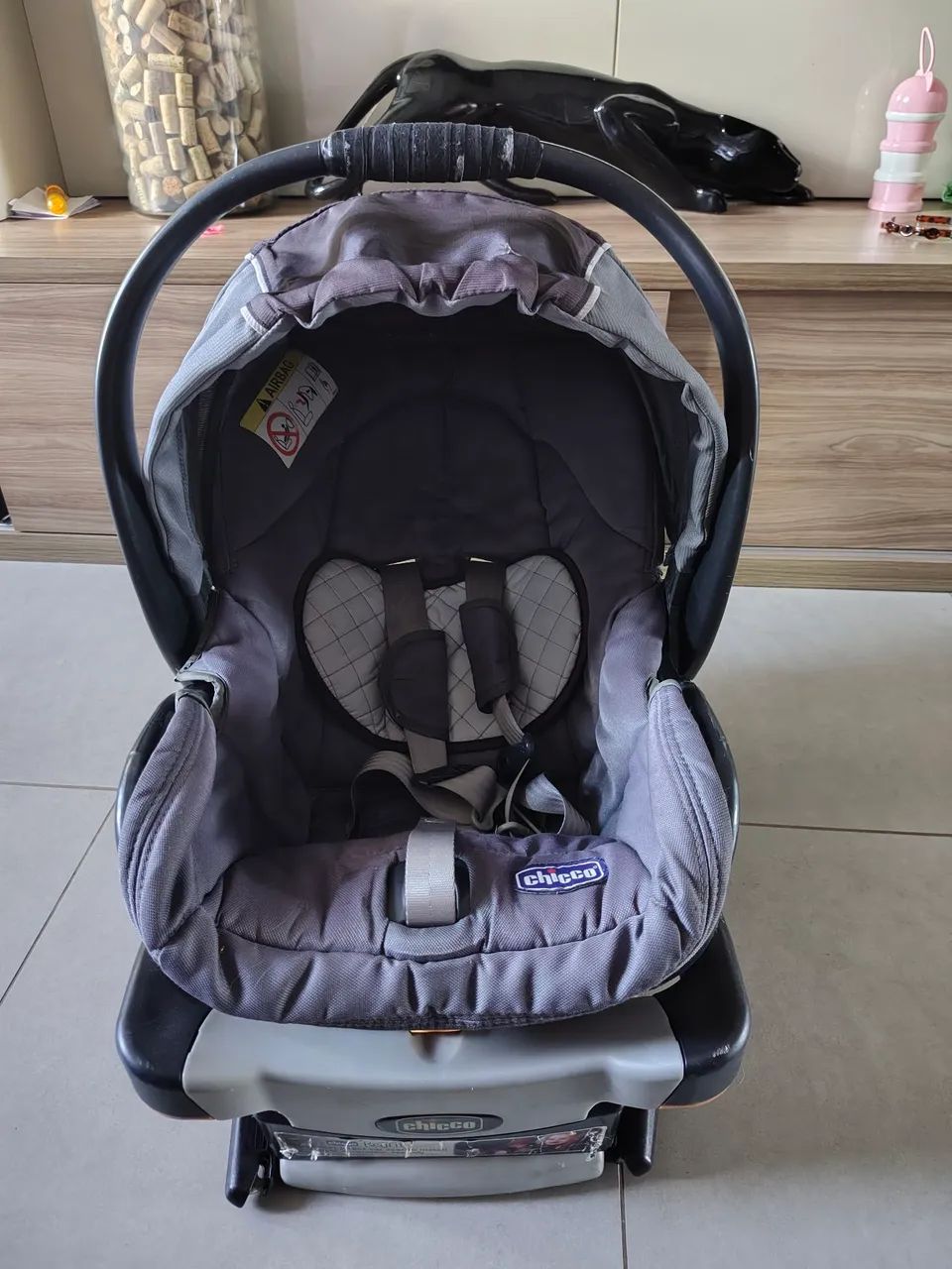 Bebê conforto Chicco - com isofix  - Foto 4