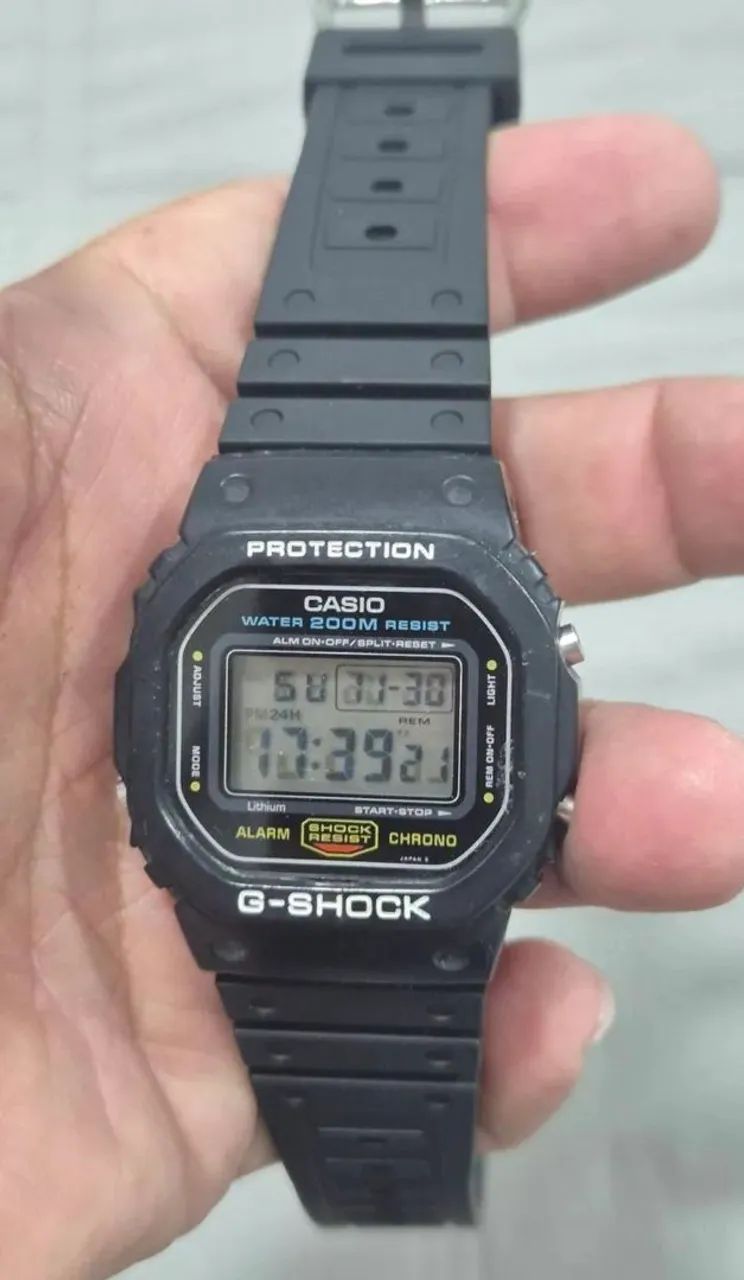 Relógio CASIO  GSHOCK  DW-5600   -   FUNDO ROSCA - Foto 3