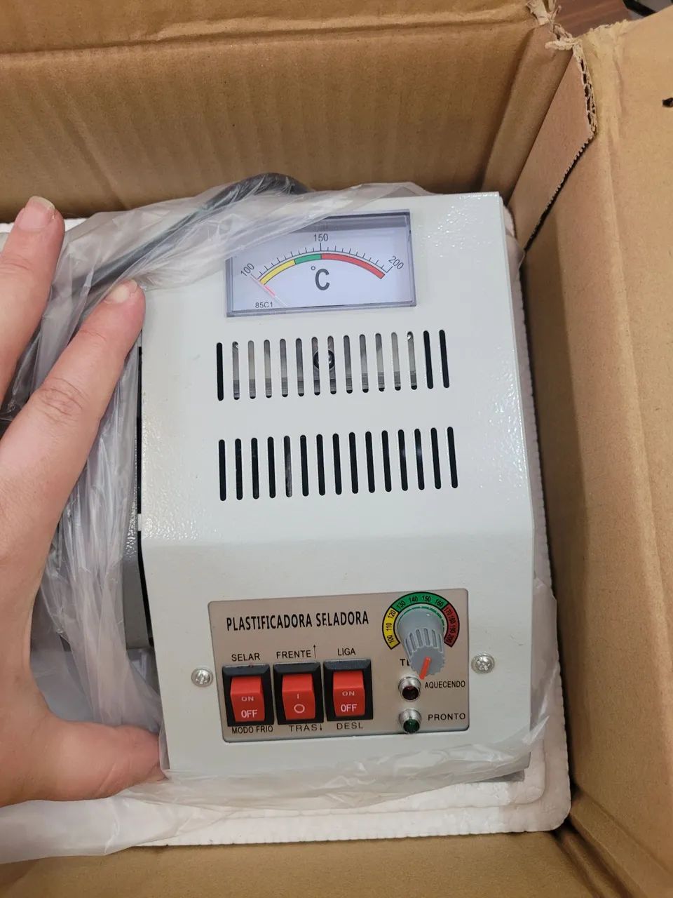 Plastificadora e seladora Mazzilli