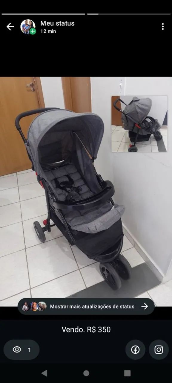 Carrinho de bebê 