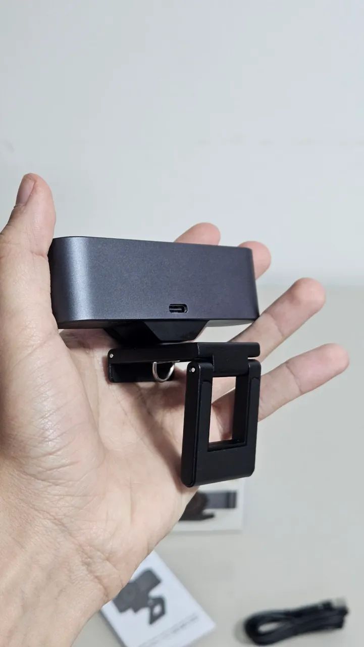 Webcam EMEET C960 Ultra 4K SmartCam Nova, Sem Uso - Foto 3
