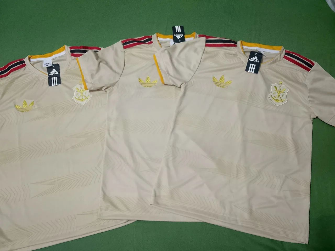 Kit com 3 blusas do flamengo.