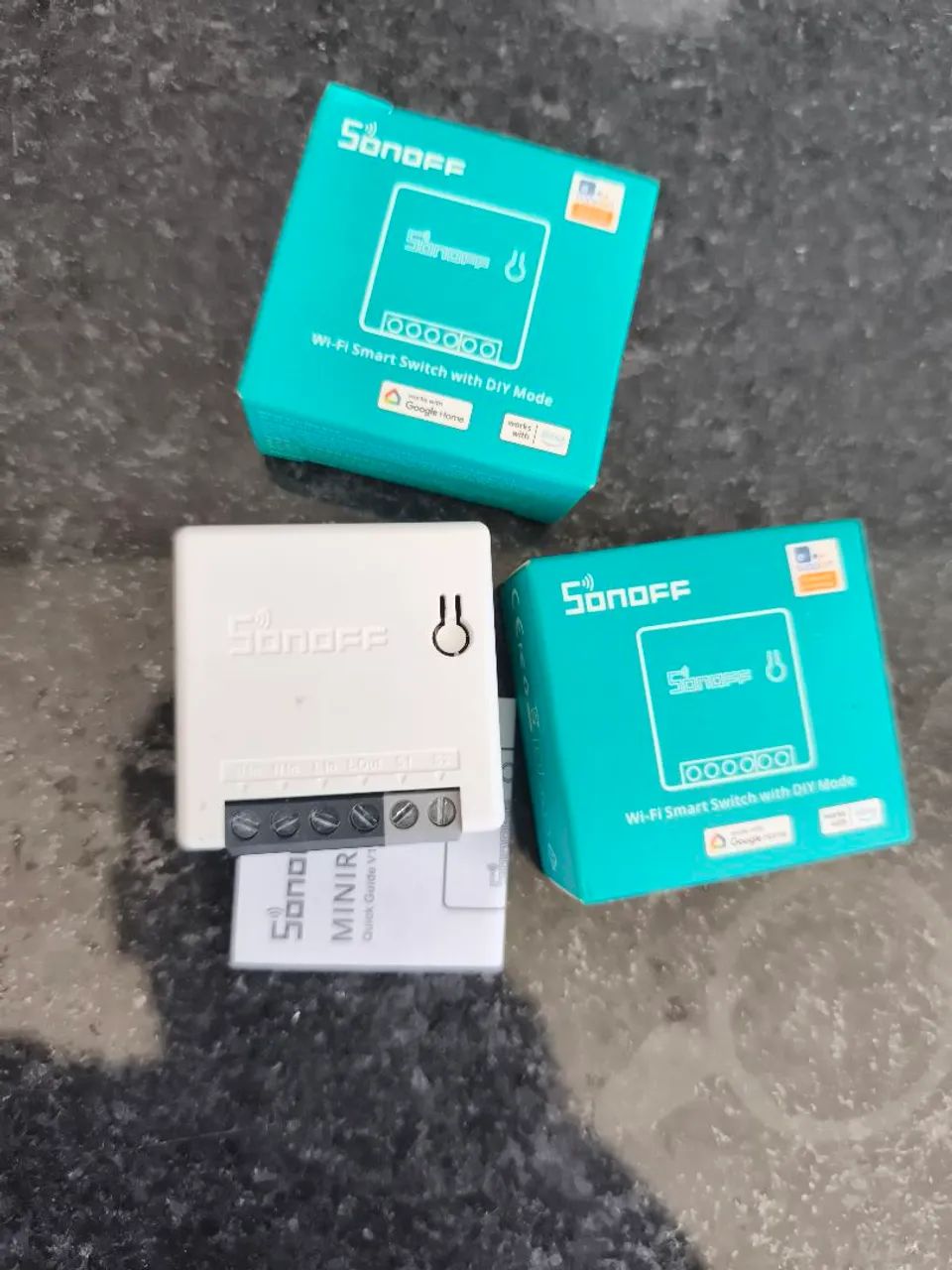 Automação de iluminação residencial - Sonoff Mini