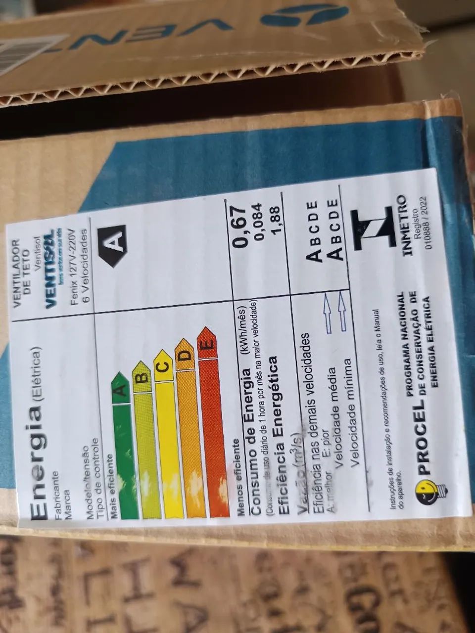Ventilador de teto inverter Controle Remoto - Foto 3