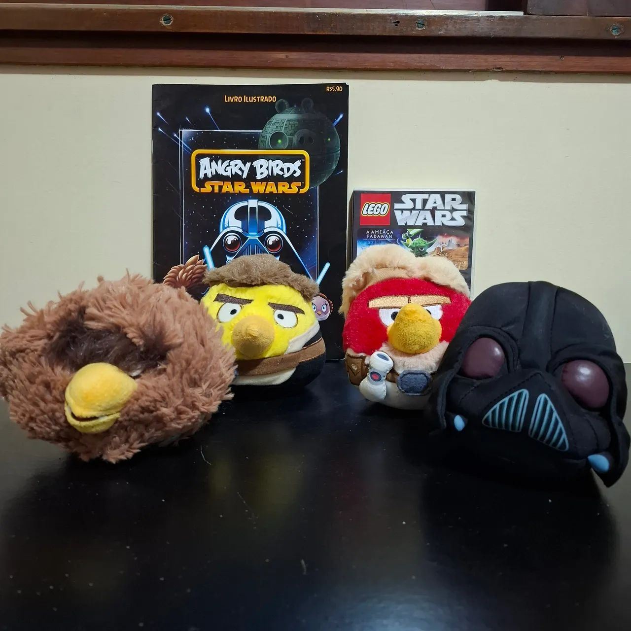 LOTE Star Wars - colecionáveis, action figures, pelúcias e DVD! - Foto 3