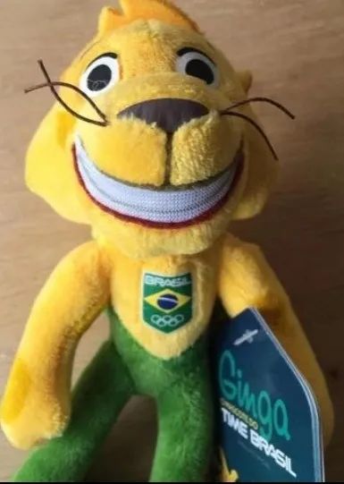 Boneco Ginga mascote Time Brasil - Foto 2