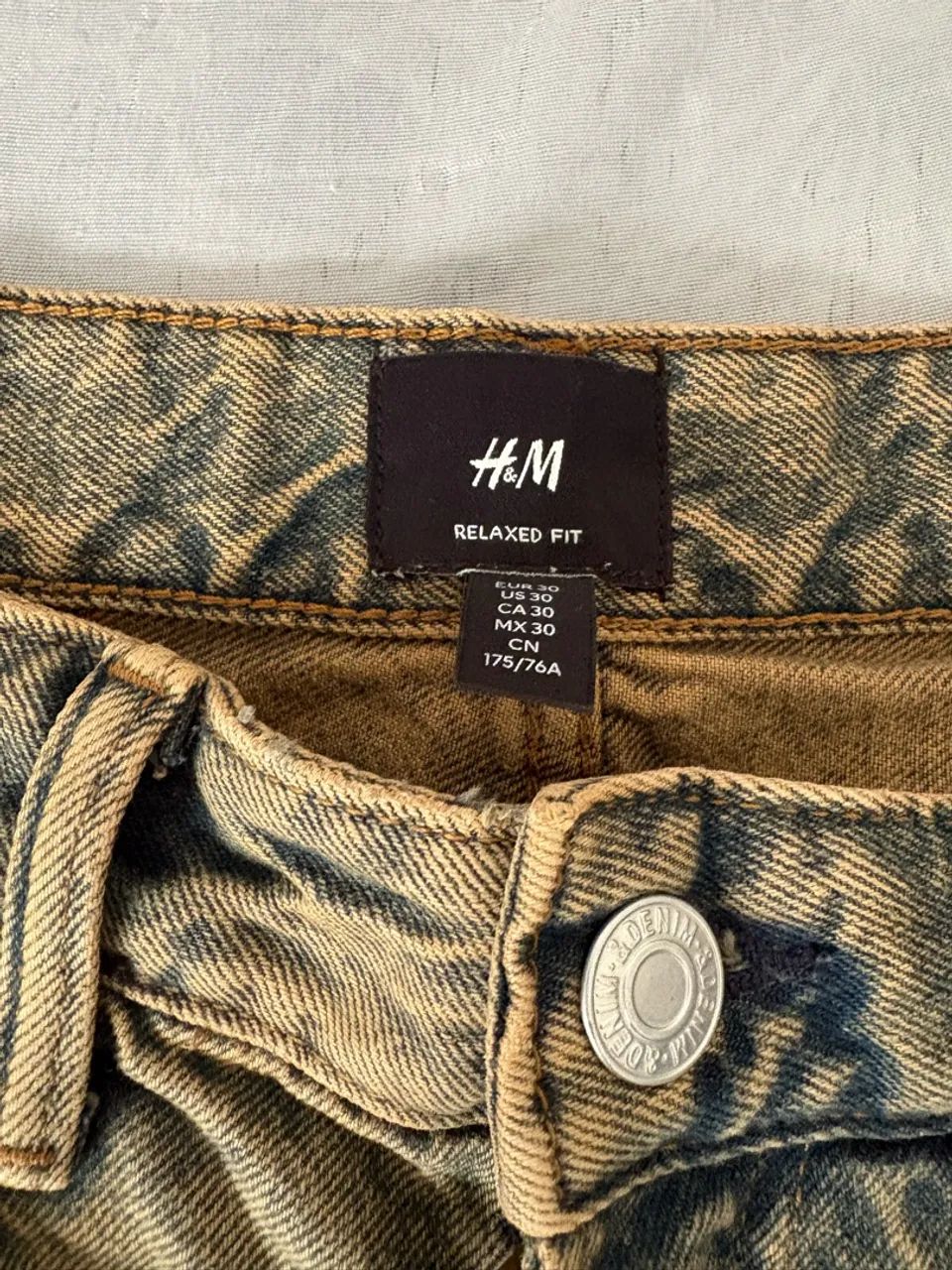 bermuda h&m 38 relaxed fit - Foto 2
