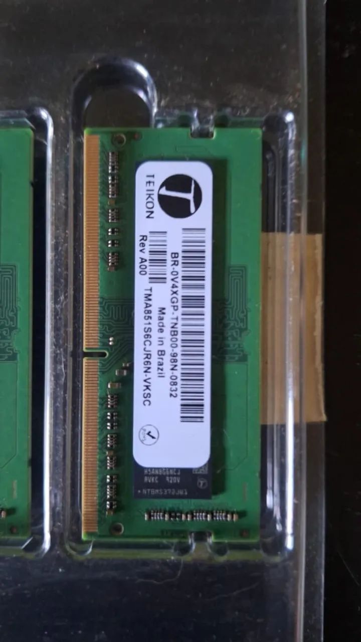 Par de Memórias RAM DDR4 8GB (2x4GB) Teikon 2400MHz para Notebook - Foto 2