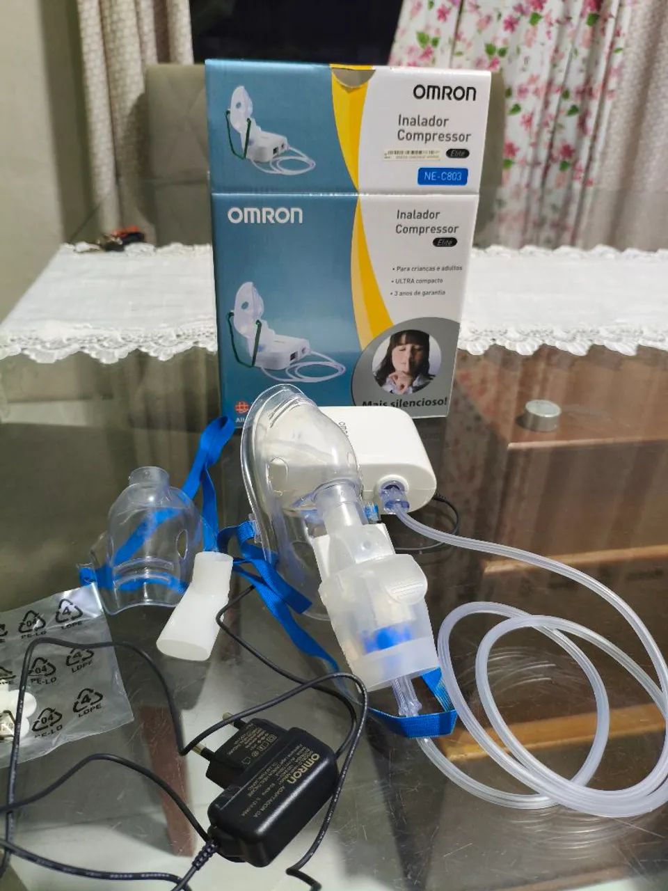 Nebulizador usado 2 vezes 