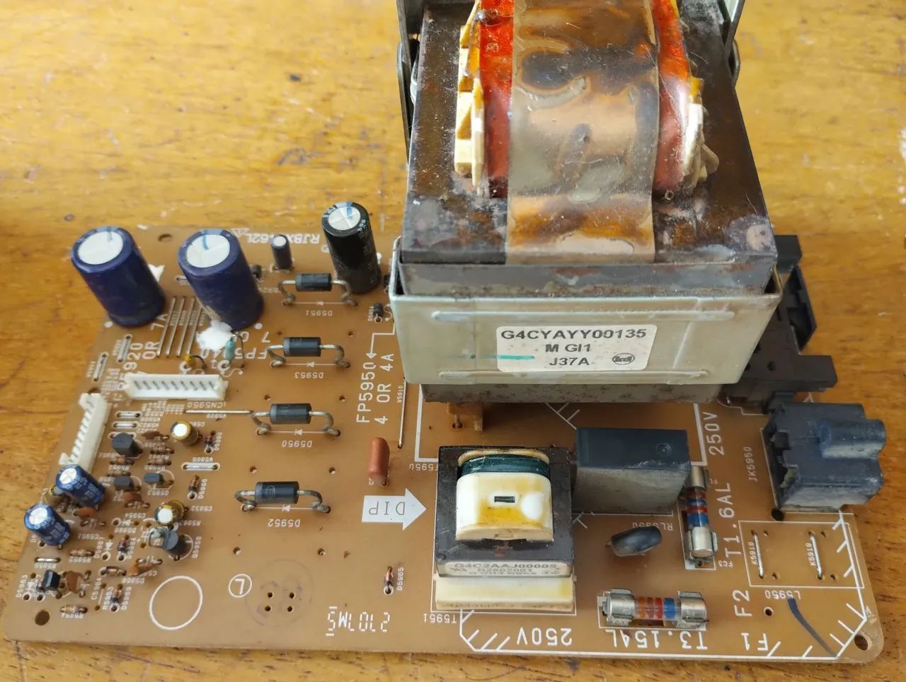 Placa Fonte E Transformador Micro System Panasonic RJBX0462L - Foto 4