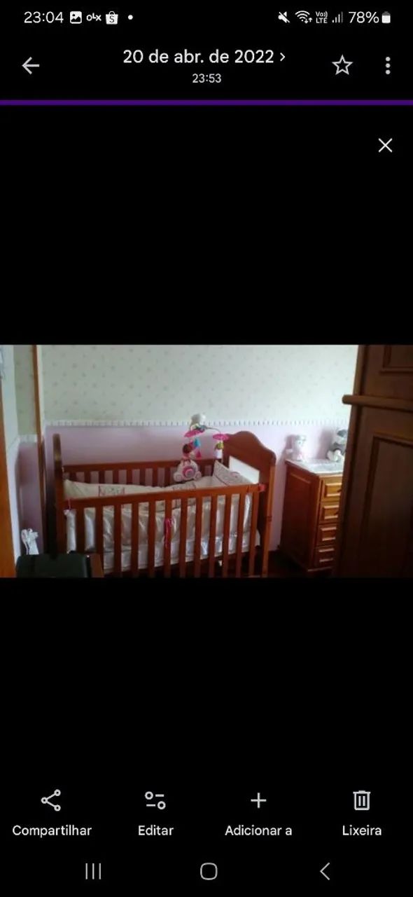 Berço/Cama de madeira - Foto 2