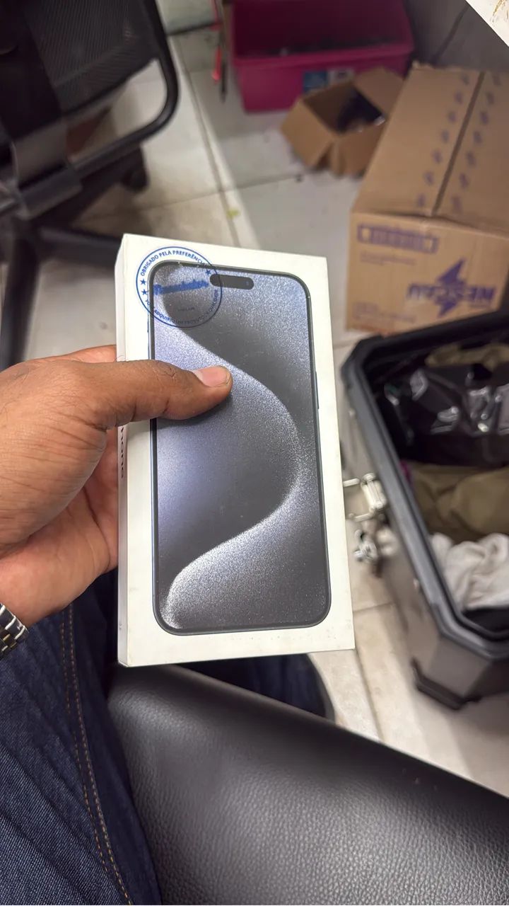 Iphone 15 Pro Max 256 nunca aberto