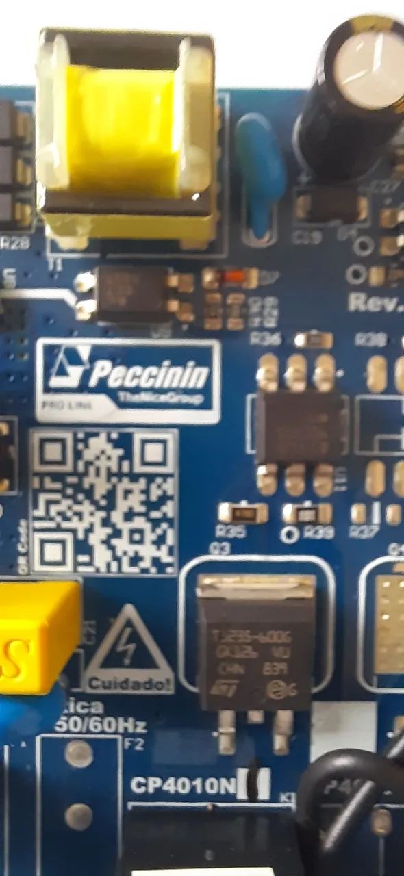 Placa controle eletrônico CP4010 PECCININ NICE - Foto 3