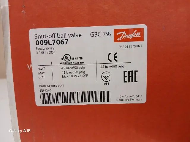 Válvula esfera gbc Danfoss 3"? - Foto 2