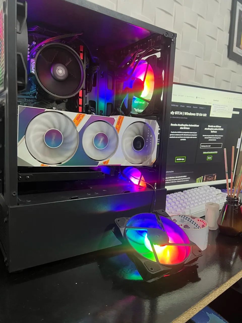 Suporte GPU Vertical Lian Li - Foto 4