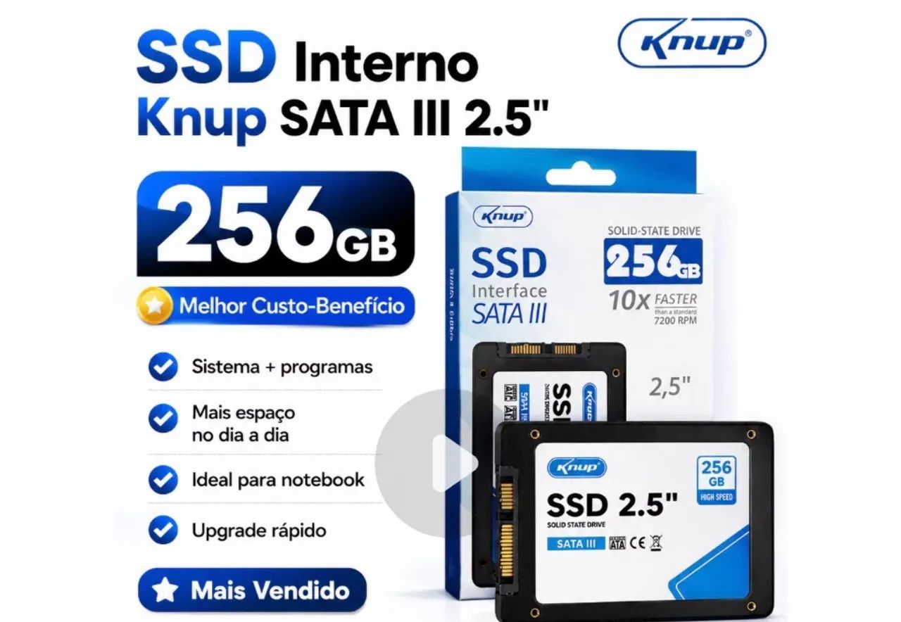 SSD 256gb 